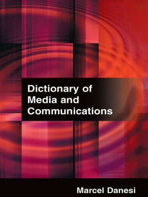 cover image of Dictionary of Media and Communications
